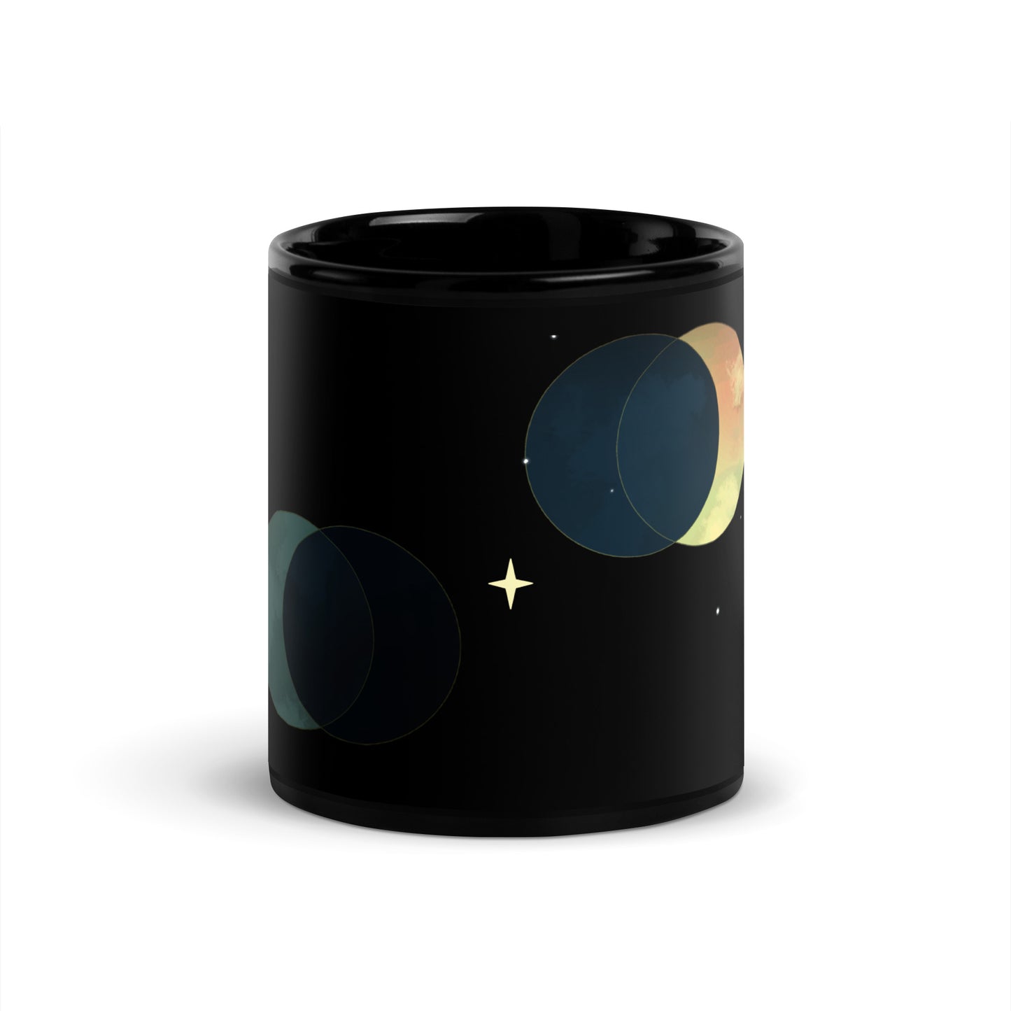 Translucent Night Black Glossy Mug