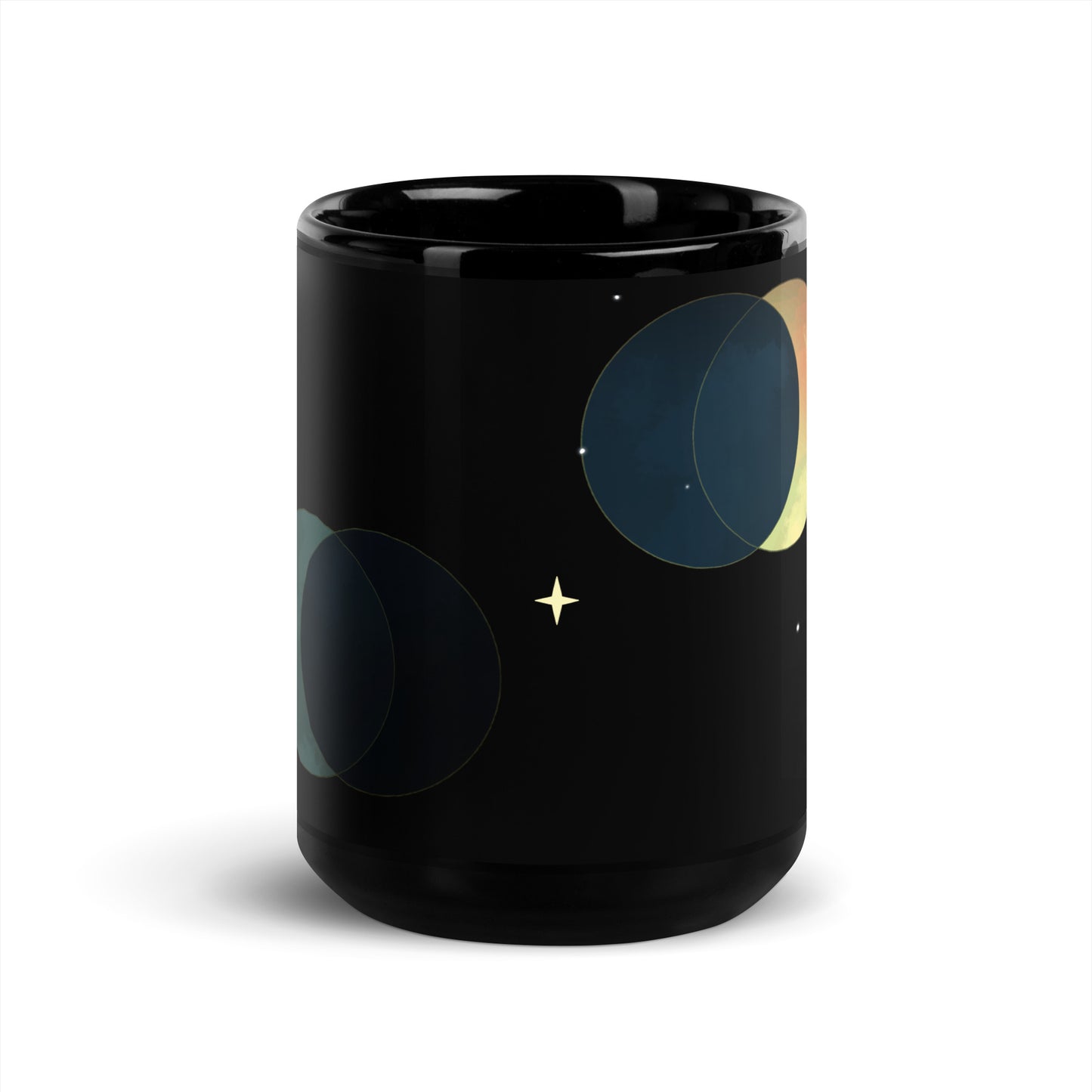 Translucent Night Black Glossy Mug