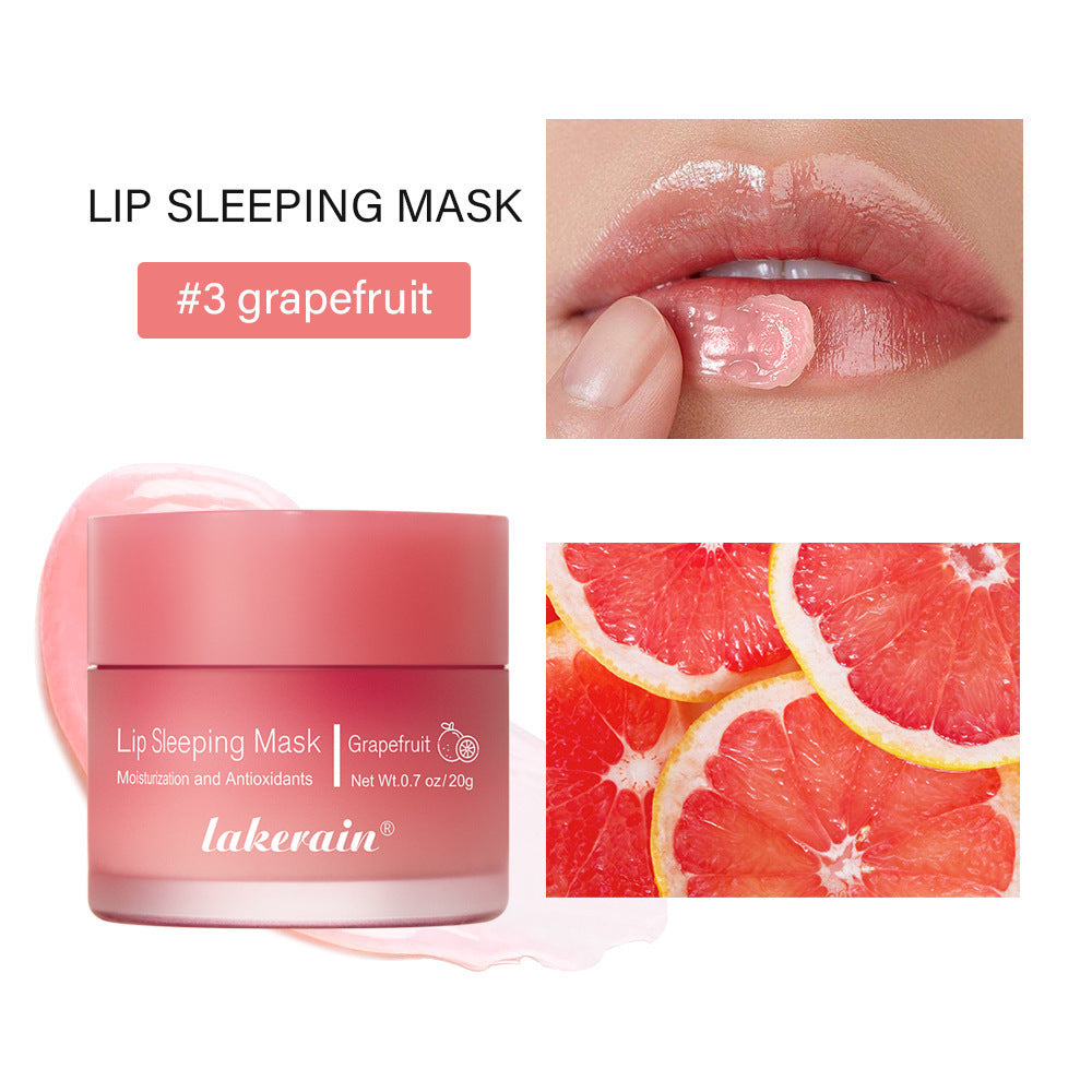 New Sleep Lip Balm Fade Lip Lines Exfoliating Skin Nourishing And Hydrating