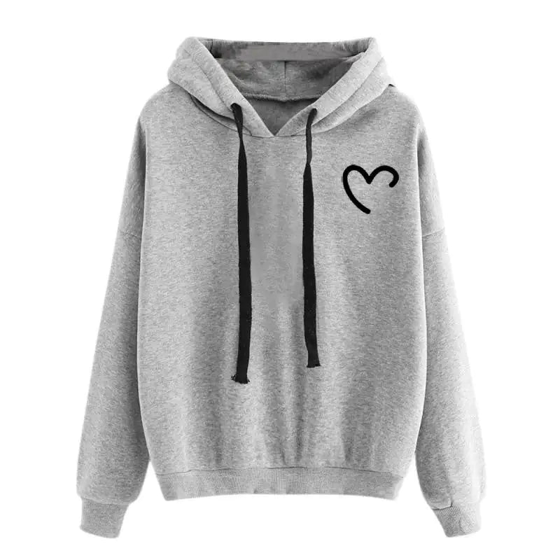 Women's Fleece Hooded Sweater Top