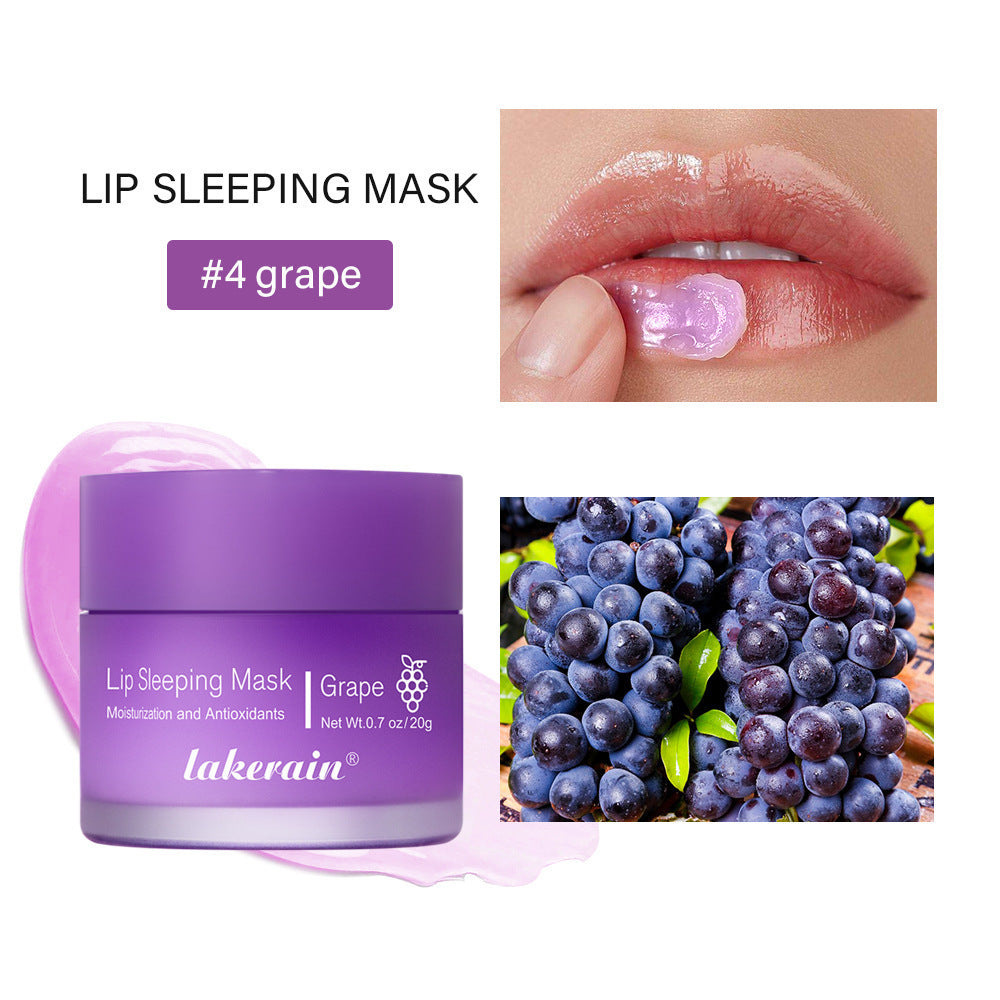 New Sleep Lip Balm Fade Lip Lines Exfoliating Skin Nourishing And Hydrating