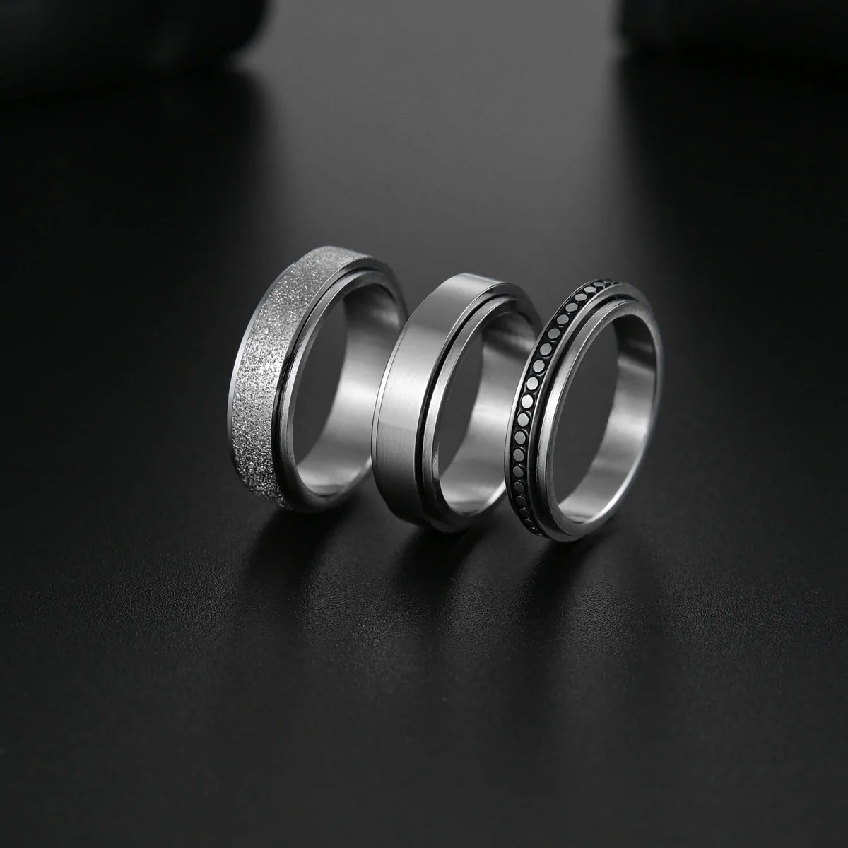 Men Rotatable Ring