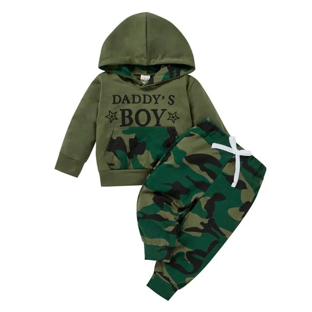 Boys 2Pcs Long Sleeve Autumn Clothing Set