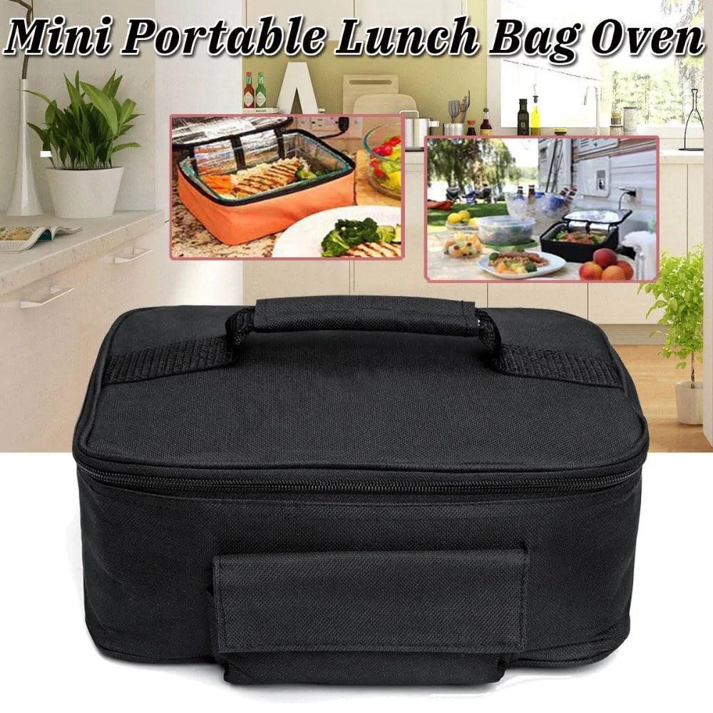 Rapid Heating Mini Square Portable Lunch Oven Bag