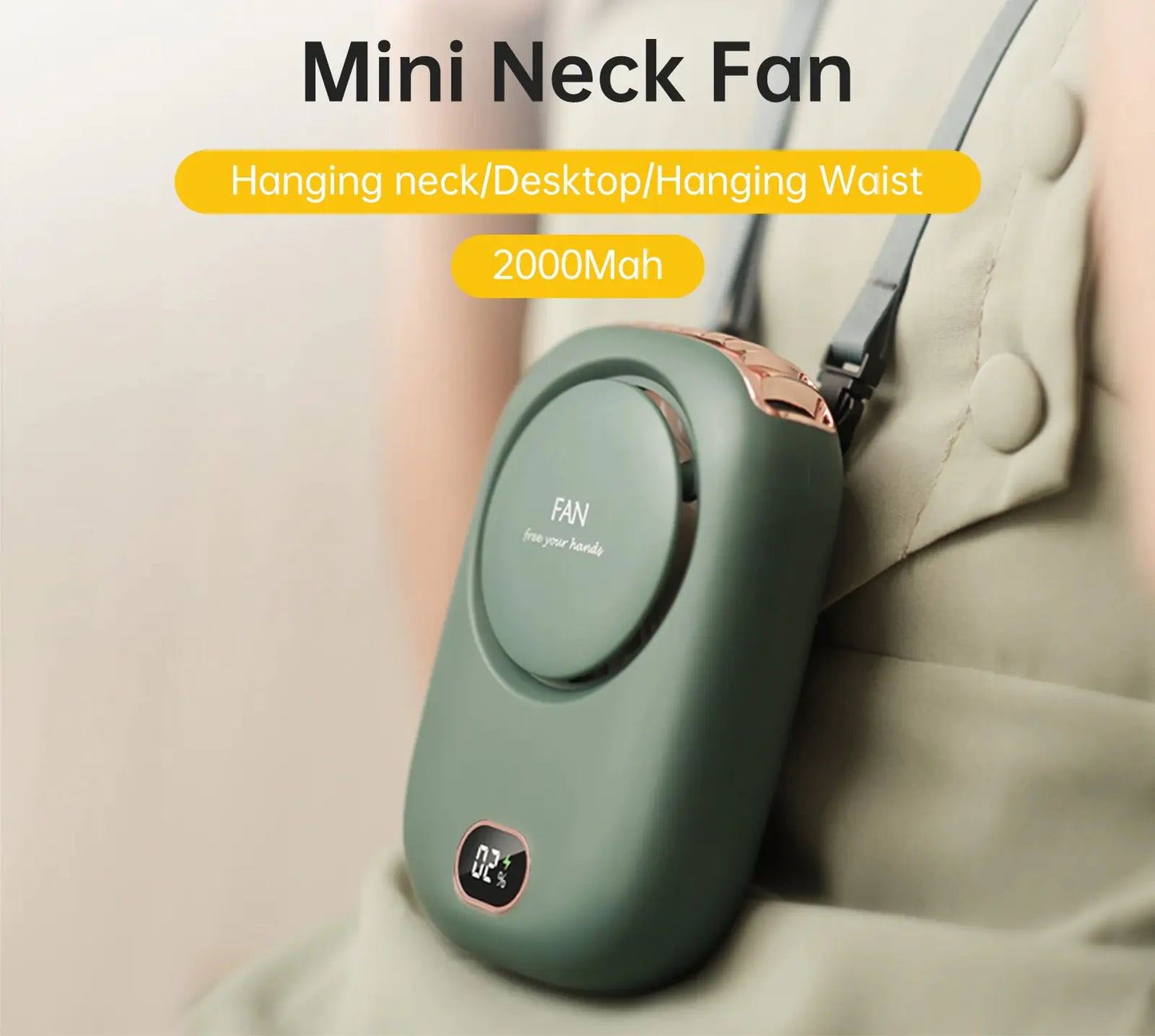 CoolBreeze Neck Fan