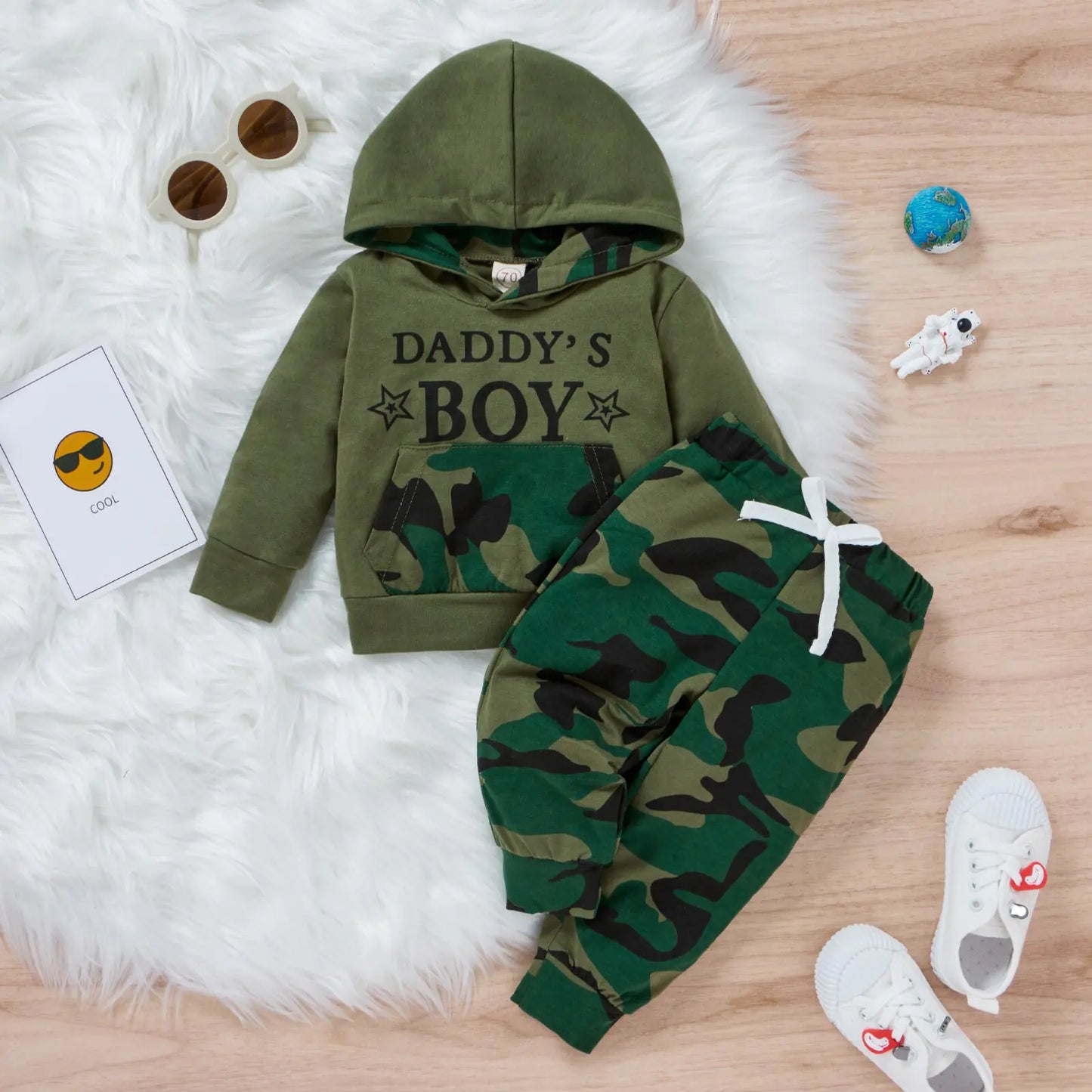 Boys 2Pcs Long Sleeve Autumn Clothing Set