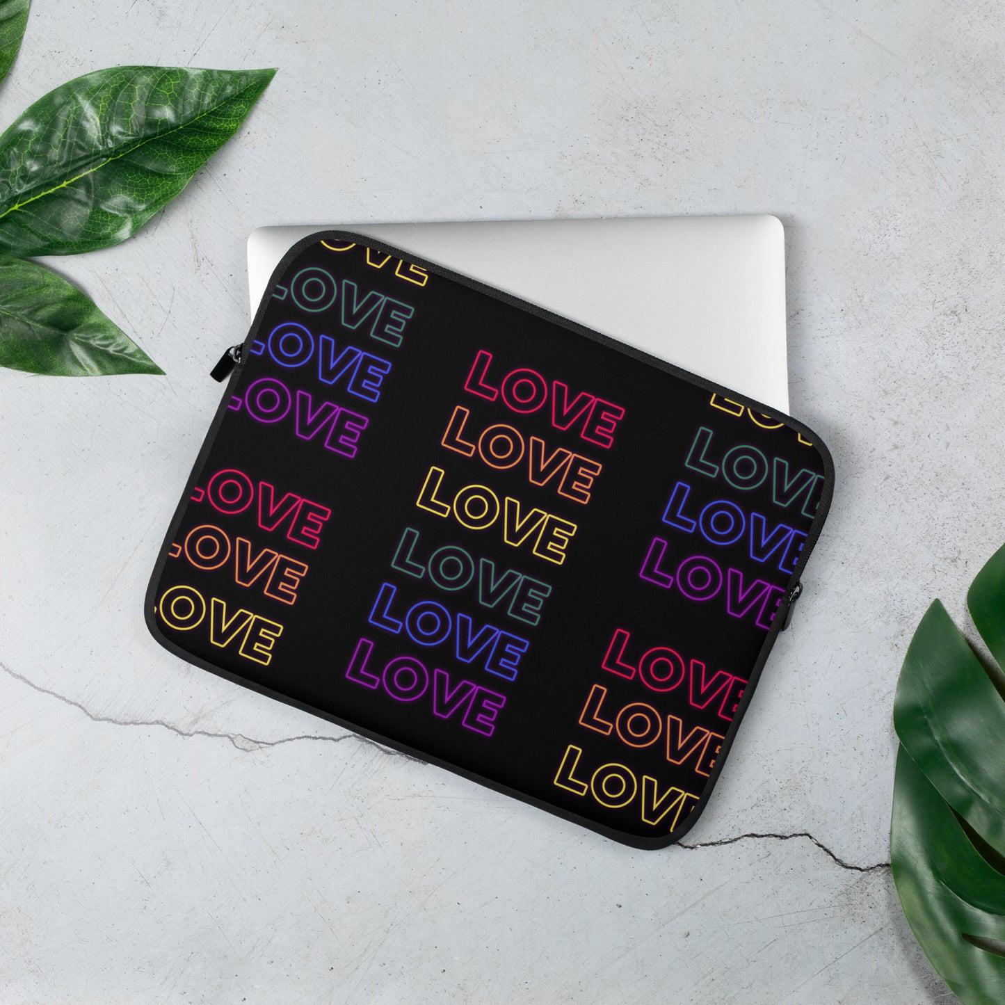 Neon Love  Laptop Sleeve