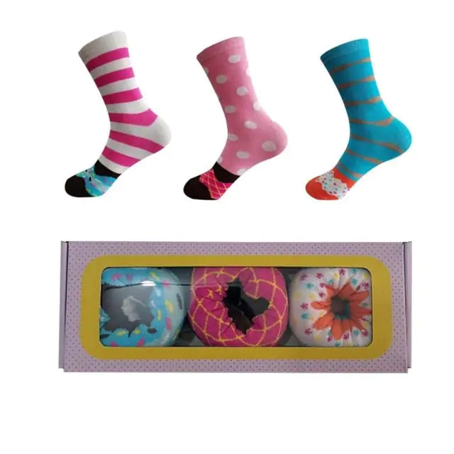 Women Personalized Pizza Sushi Socks