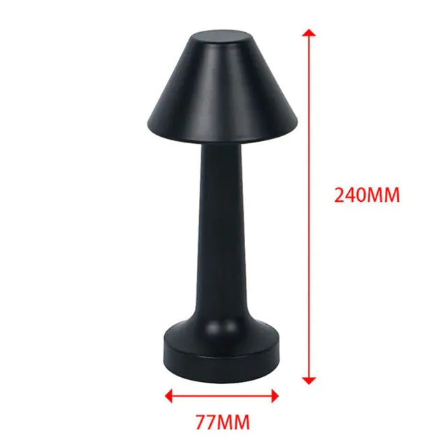 Wireless  Touch Sensor Retro Bar Rechargeable Table Lamp