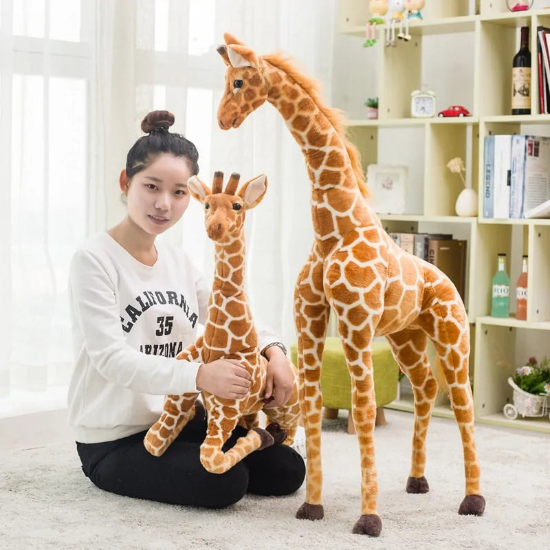 Huge Realistic Giraffe Plush Toy