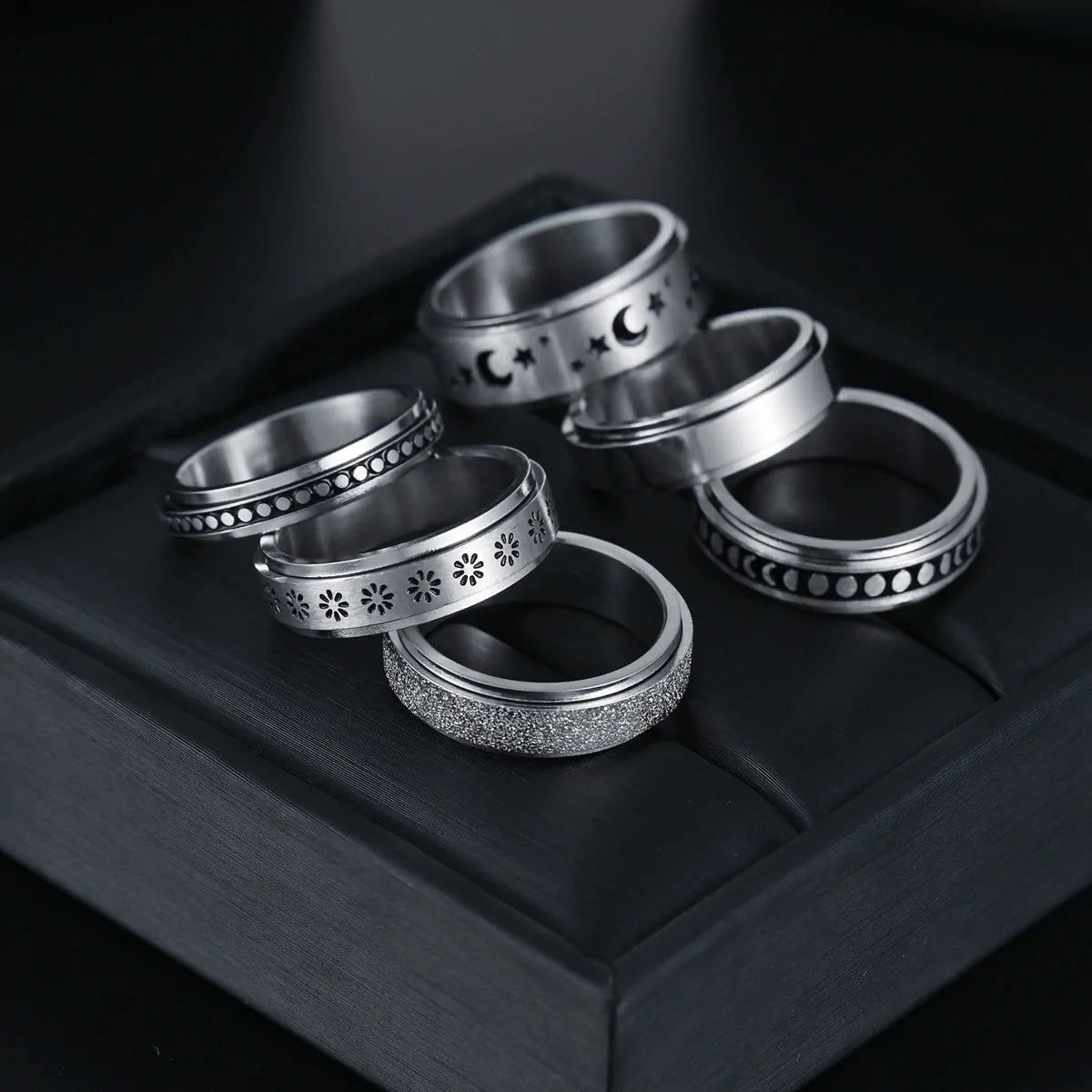 Men Rotatable Ring