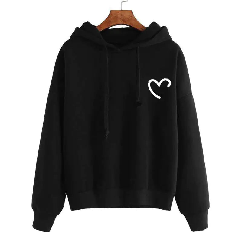 Women's Fleece Hooded Sweater Top