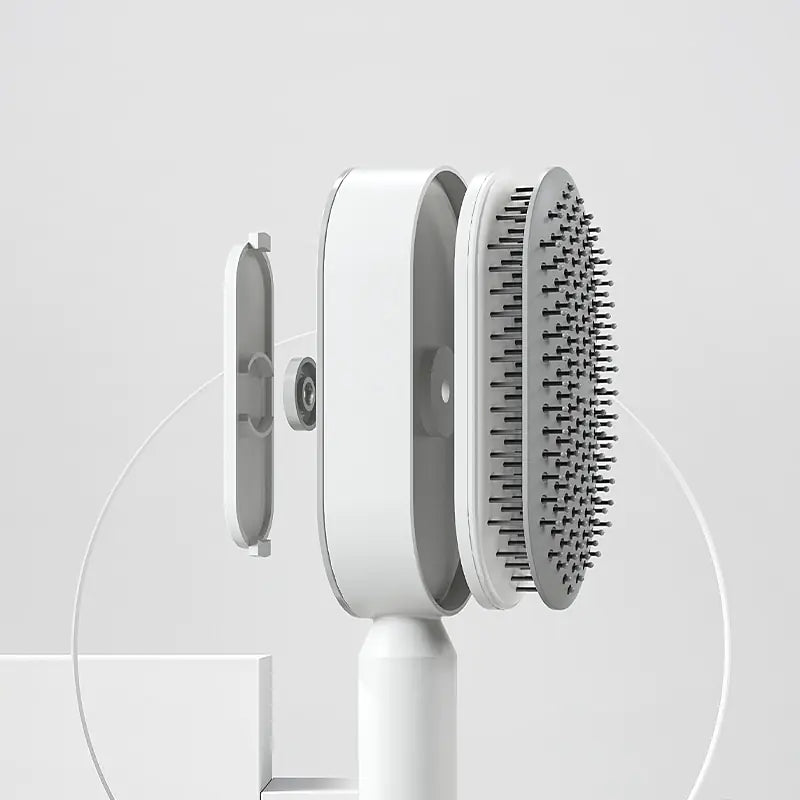 Self Cleaning Anti-Static Hair Brush