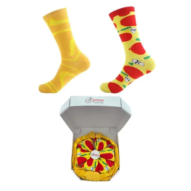 Women Personalized Pizza Sushi Socks