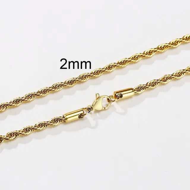 Men Minimalist Long Necklace