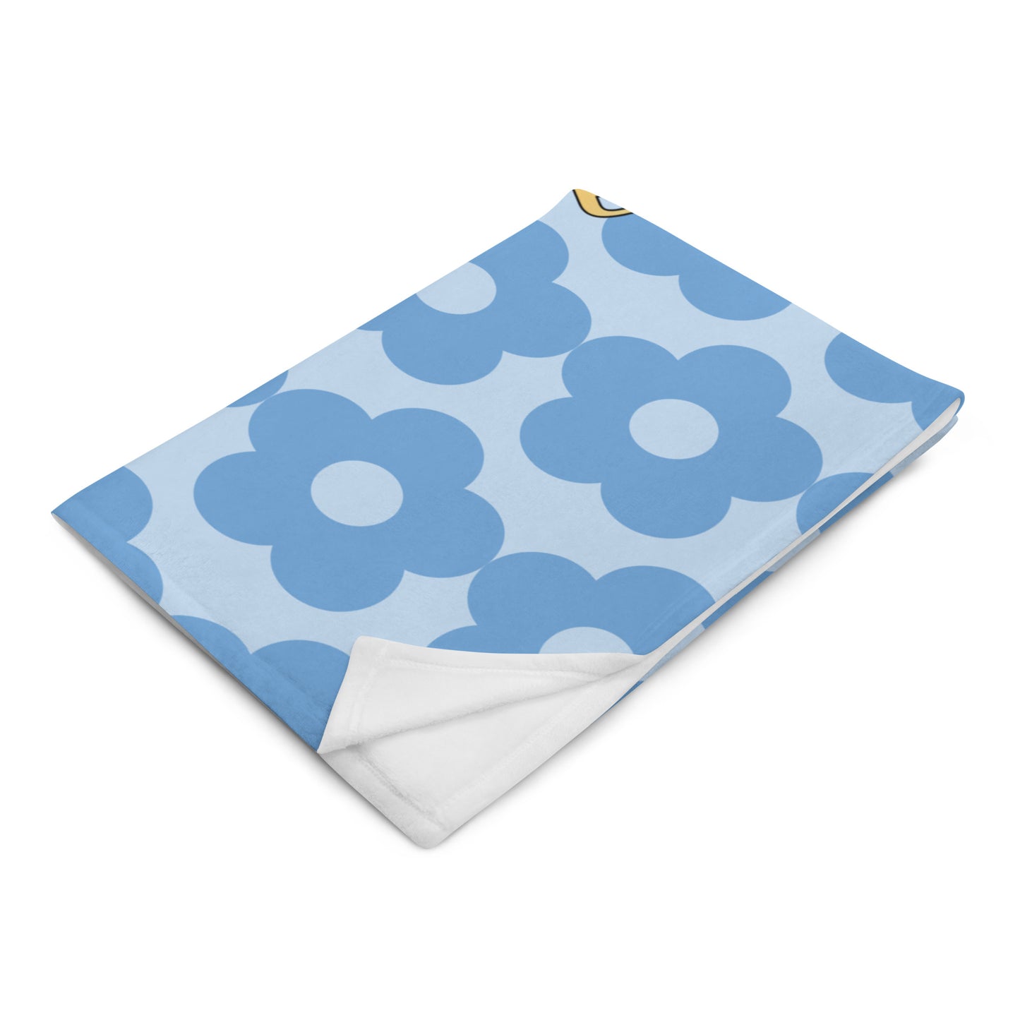 Sunniva Adina Sky Blue Throw Blanket