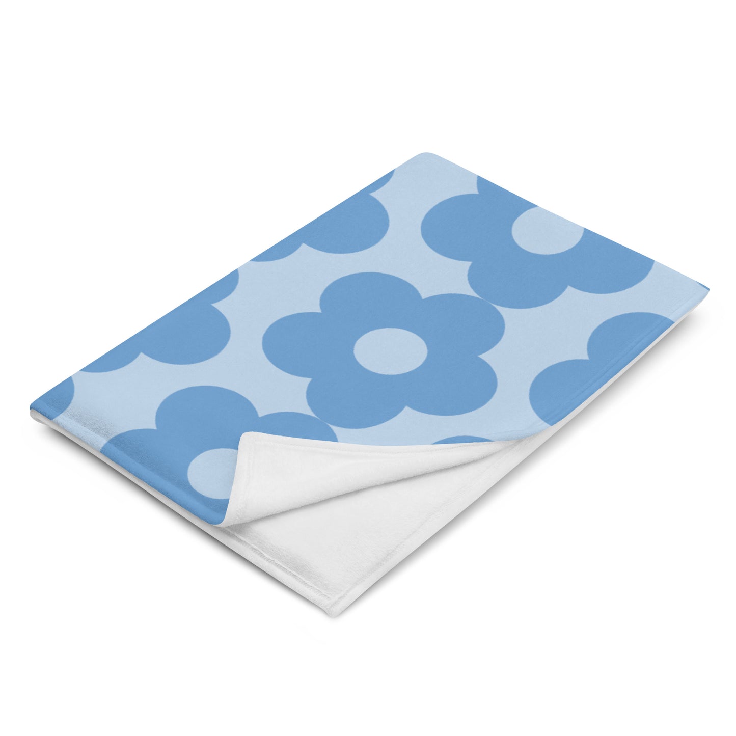 Sunniva Adina Sky Blue Throw Blanket