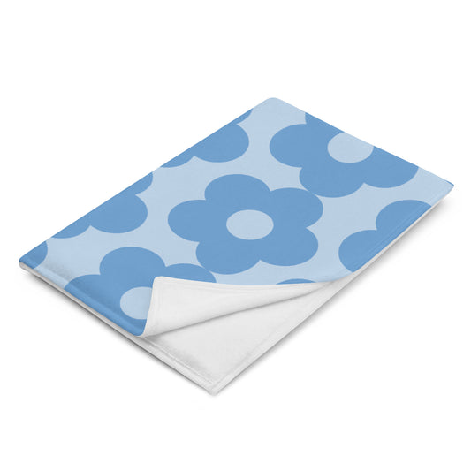 Sunniva Adina Sky Blue Throw Blanket