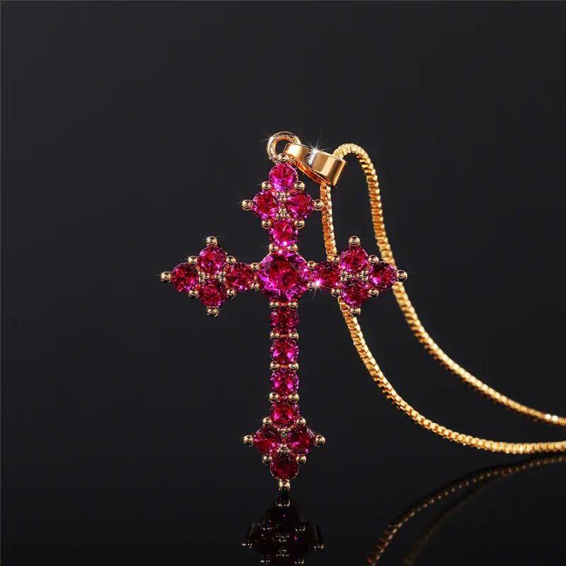 Women Cross Necklace