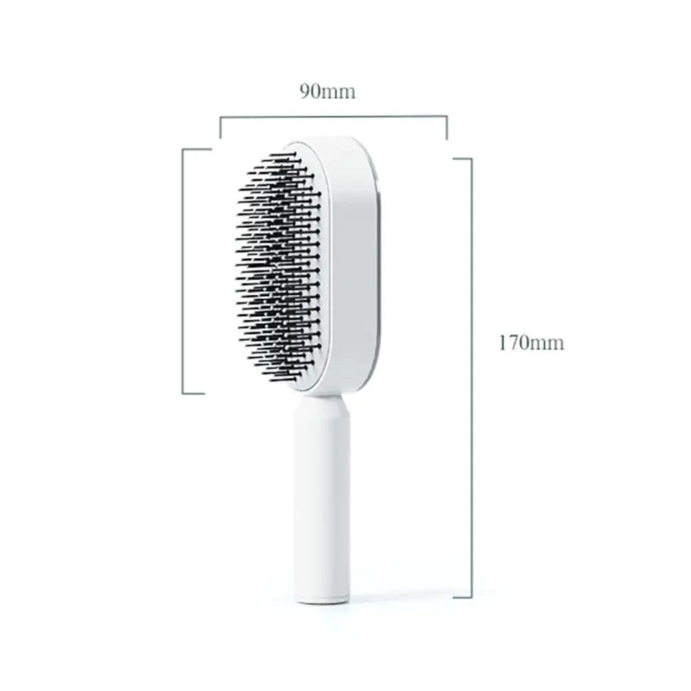 Self Cleaning Anti-Static Hair Brush